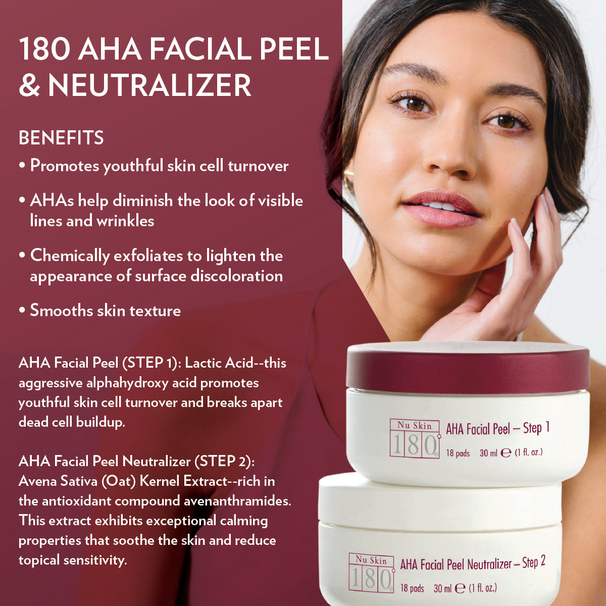 180°® AHA Facial Peel and Neutralizer