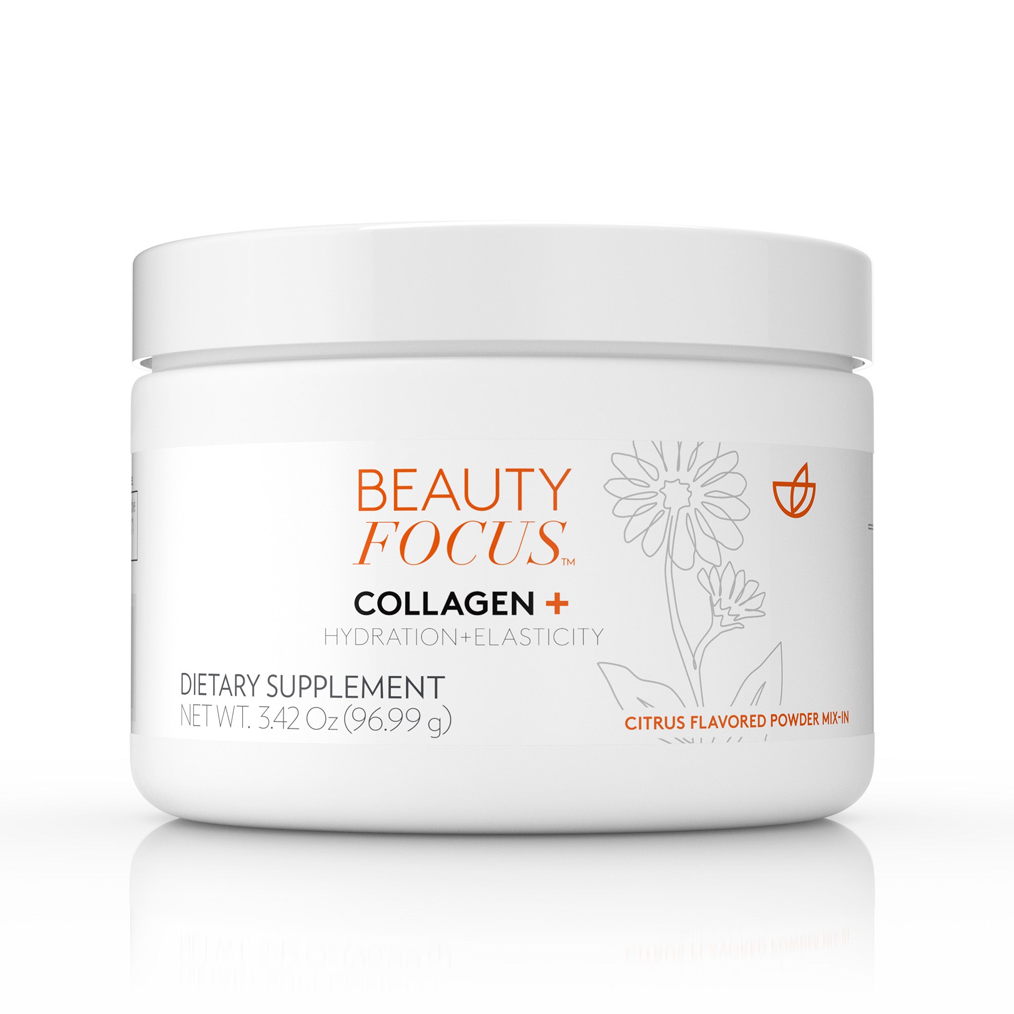 Beauty Focus® Powder Mix-In Collagen+ Citrus