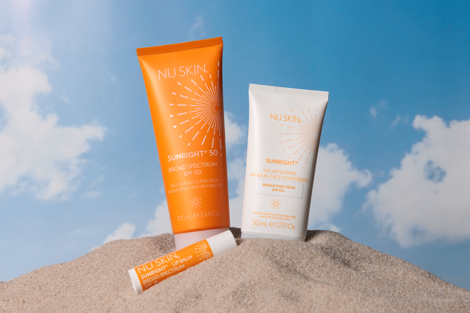 Sunright® Solar Screen Mineral Face Sunscreen Broad Spectrum SPF 50+