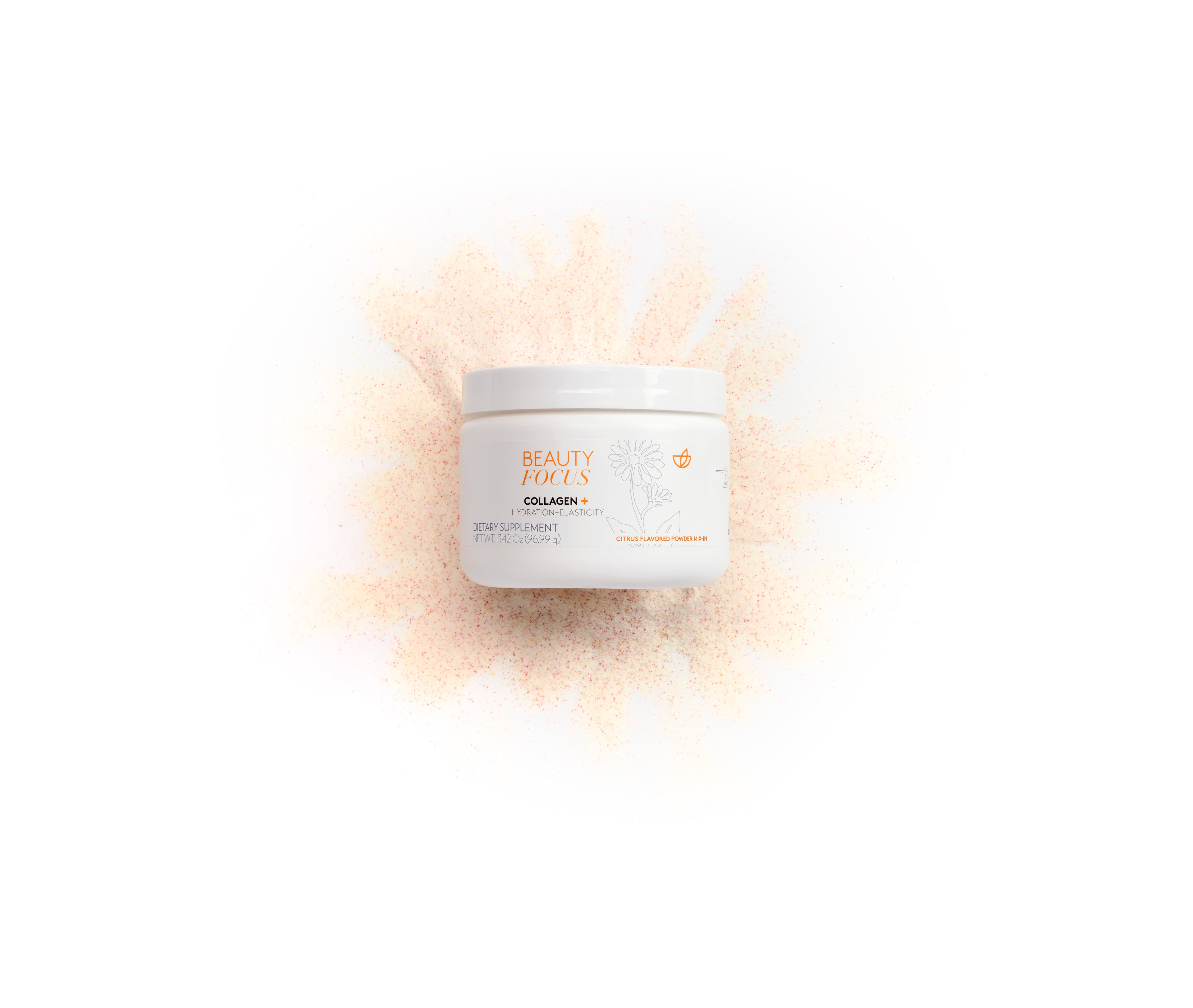 Beauty Focus® Powder Mix-In Collagen+ Citrus