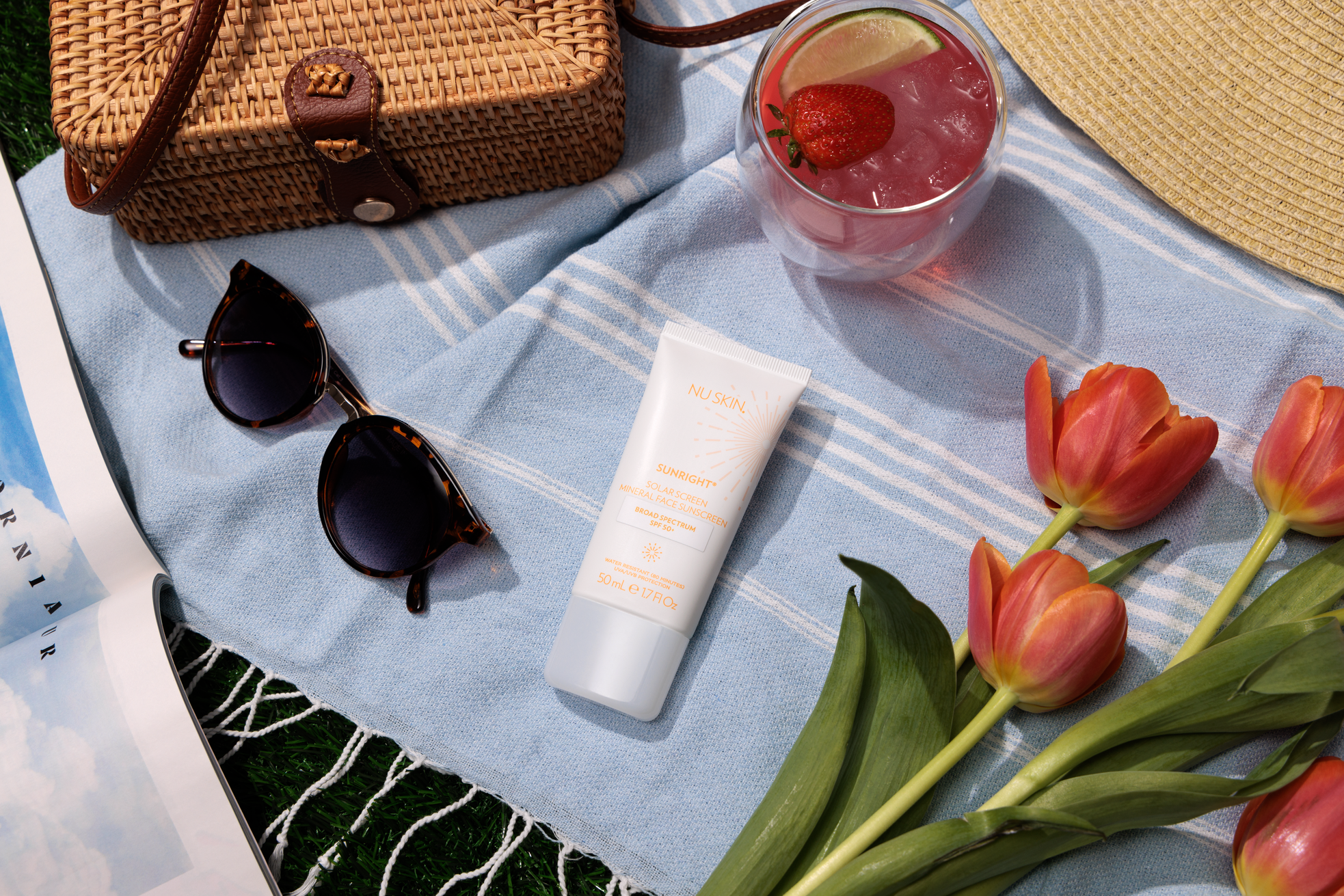 Sunright® Solar Screen Mineral Face Sunscreen Broad Spectrum SPF 50+